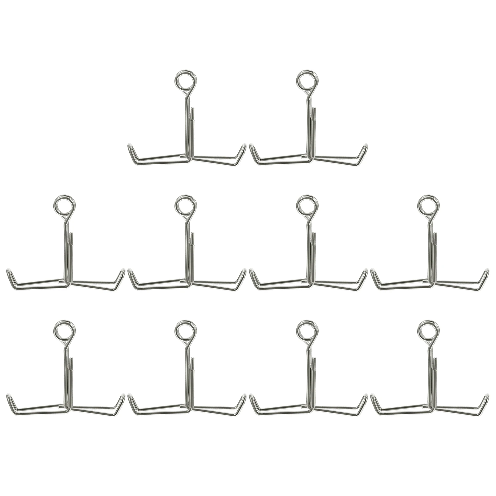 10 pcs Spring Stopper Clips Iron Sealing Pinchcock Control Clip Rubber Tubing Teaching Lab Equipment Waterproof
10 pcs Spring Stopper Clips Iron Sealing Pinchcock Control Clip Rubber Tubing Teaching Lab Equipment Waterproof