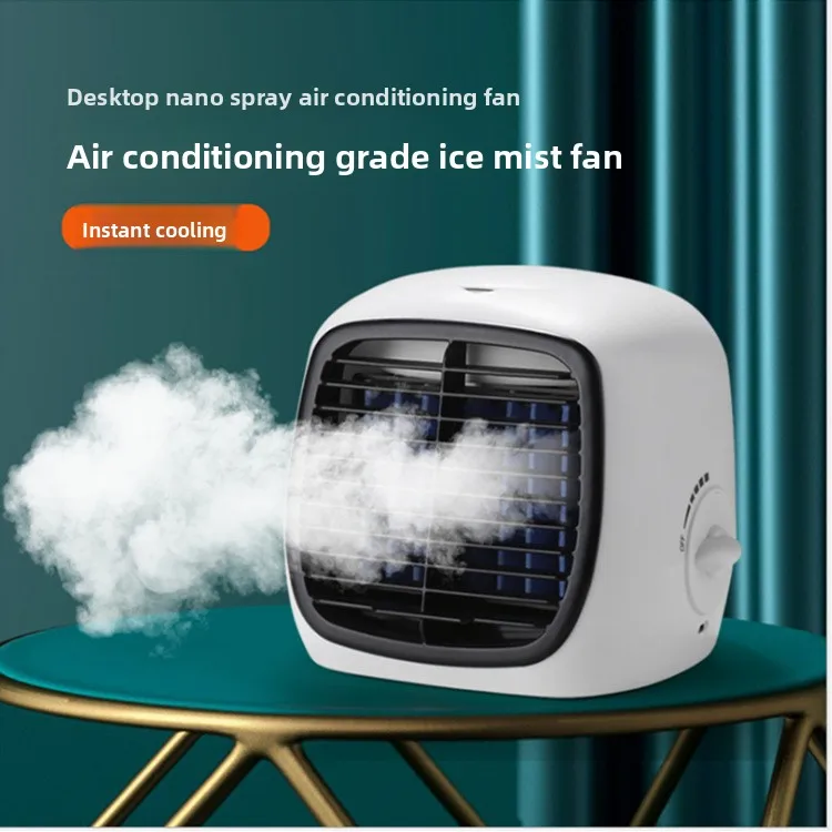 USB Mini Cooler Fan Portable Desktop Humidification Cooling Office Household Refrigeration Water Cooling Small Air Conditioning
USB Mini Cooler Fan Portable Desktop Humidification Cooling Office Household Refrigeration Water Cooling Small Air Conditioning
