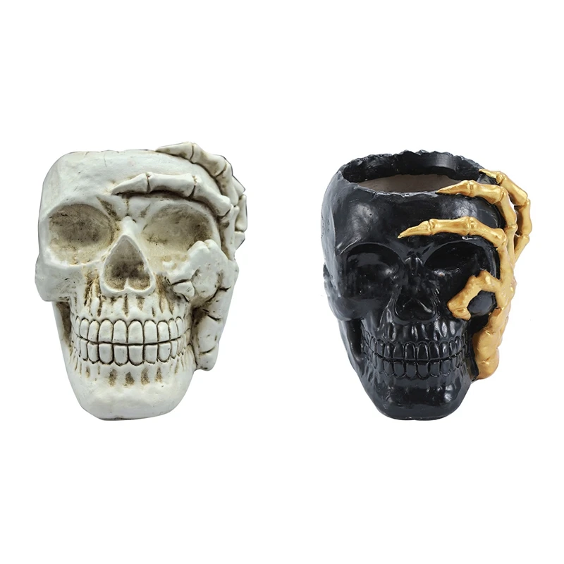 Home Decoration Skull Flower Pot, Indoor Small Flower Pot, Indoor Plant Mini Flower Pot, Garden Succulent Plant Pot
Home Decoration Skull Flower Pot, Indoor Small Flower Pot, Indoor Plant Mini Flower Pot, Garden Succulent Plant Pot