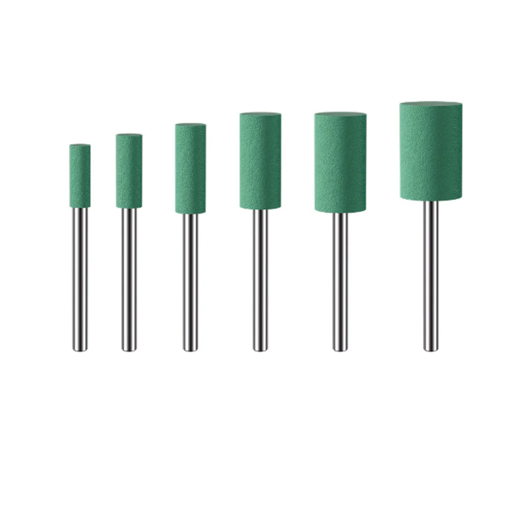 1Pc Rubber Polishing Head For Rotary Tools Cylindrical Grinding Bit For Jade Agate Metal Mirror Finish Flexible Abrasive Burr
1Pc Rubber Polishing Head For Rotary Tools Cylindrical Grinding Bit For Jade Agate Metal Mirror Finish Flexible Abrasive Burr