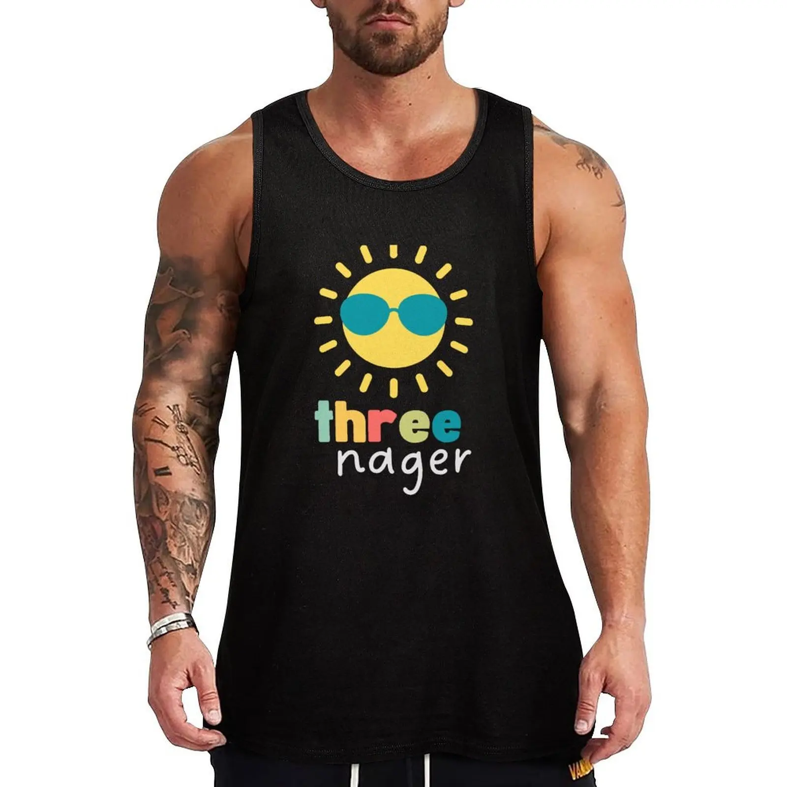 CUTE THREENAGER DESIGN FOR THREE YEAR OLD KIDS AND TODDLERS Tank Top Outdoor UV Tank Top Sun Protection Sleeveless Shirt
CUTE THREENAGER DESIGN FOR THREE YEAR OLD KIDS AND TODDLERS Tank Top Outdoor UV Tank Top Sun Protection Sleeveless Shirt