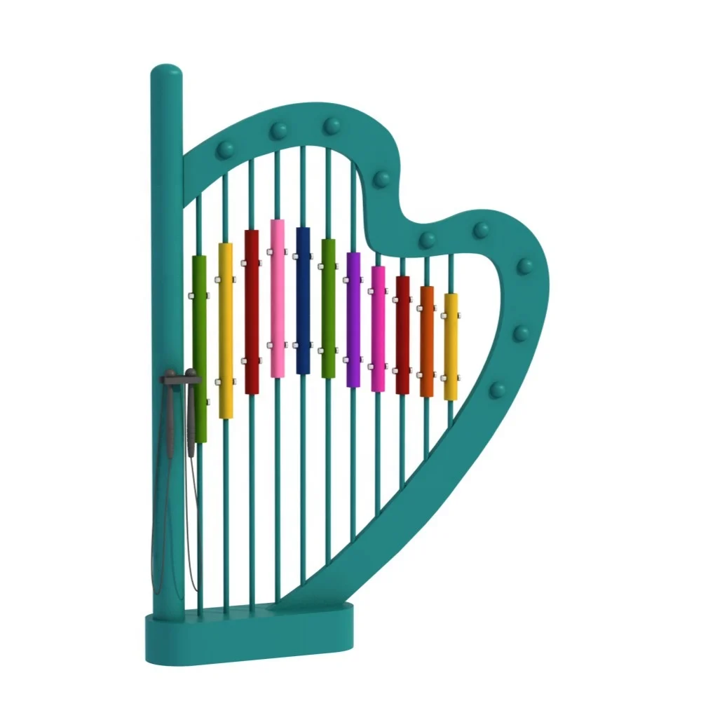 Children's Outdoor Performance Set Plastic Percussion Musical Instruments for Park Occasions