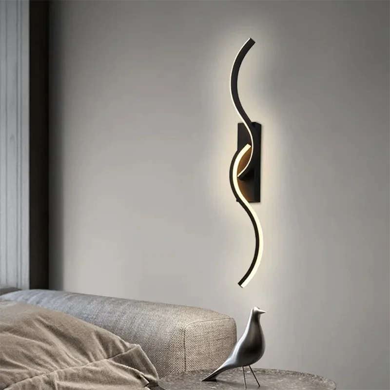 Modern Minimalist 15W LED Wall Lamp Bedroom Bedside Wall Sconce Lamp Indoor Staircase Living Room TV Background Wall Light
Modern Minimalist 15W LED Wall Lamp Bedroom Bedside Wall Sconce Lamp Indoor Staircase Living Room TV Background Wall Light