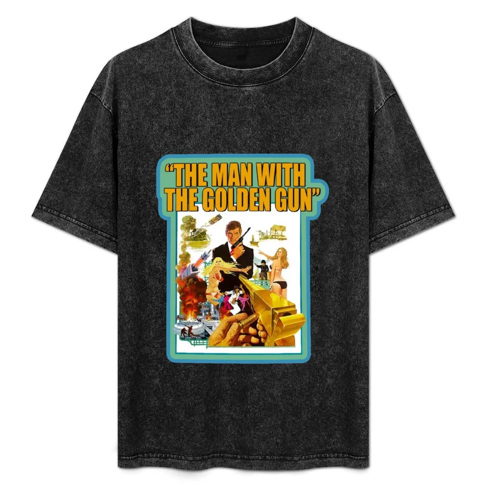 The Man With The Golden Gun T-Shirt Novelty Graphic Tee Shirt
The Man With The Golden Gun T-Shirt Novelty Graphic Tee Shirt