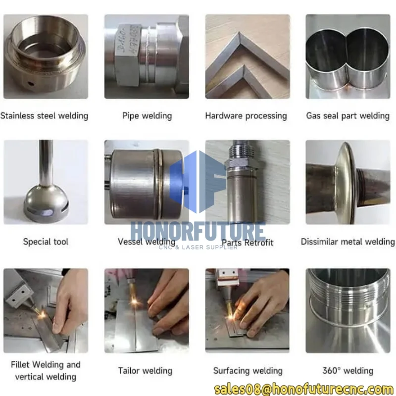 Portable Water Cooling Handheld Fiber Laser Welding Machine with S&A or Hanli Chiller 4in1 for Metal Steel Stainless Steel Clean
Portable Water Cooling Handheld Fiber Laser Welding Machine with S&A or Hanli Chiller 4in1 for Metal Steel Stainless Steel Clean