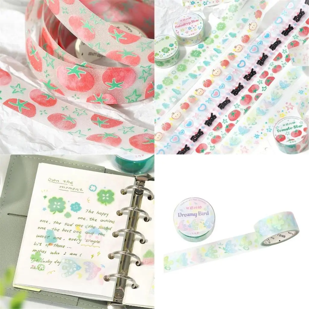 Cartoon Decorative Tape for Scrapbooking Photo Album Journal Notebook Planner
Cartoon Decorative Tape for Scrapbooking Photo Album Journal Notebook Planner