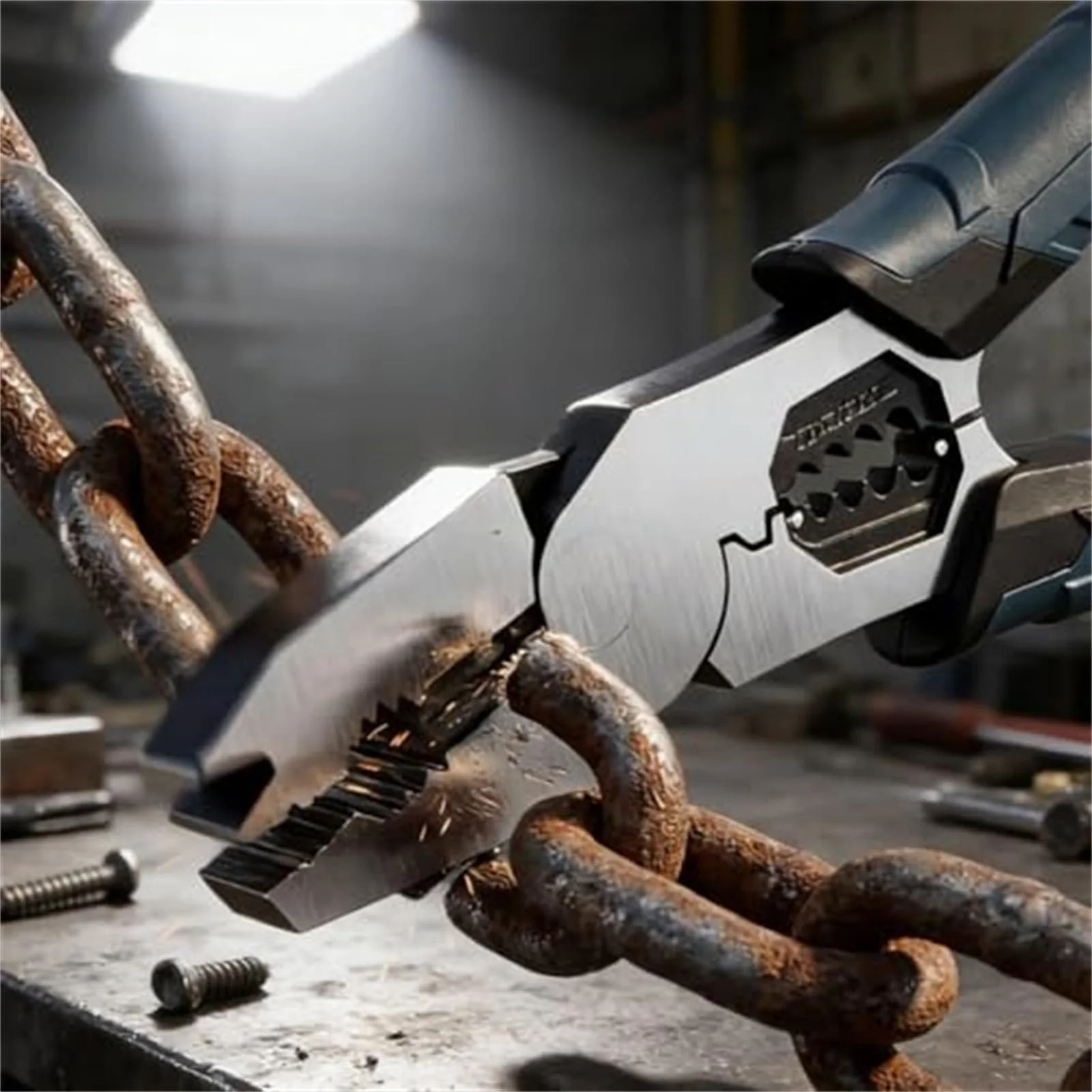 Сверхмощные промышленные плоскогубцы для резки проволоки, многофункциональный дизайн складного рычага 9 в 1, эргономичная ручка для ремонта дома
Сверхмощные промышленные плоскогубцы для резки проволоки, многофункциональный дизайн складного рычага 9 в 1, эргономичная ручка для ремонта дома