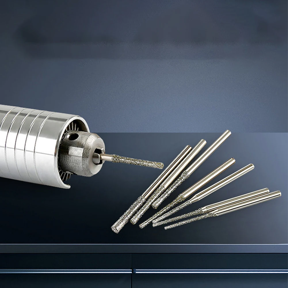 10PCS 0.8-2.5mm Drill Bit 2.35mm Shank For Glass Jade Amber Glass Hole Drilling Needle Jade Emerald Hole Expansion Drill
10PCS 0.8-2.5mm Drill Bit 2.35mm Shank For Glass Jade Amber Glass Hole Drilling Needle Jade Emerald Hole Expansion Drill