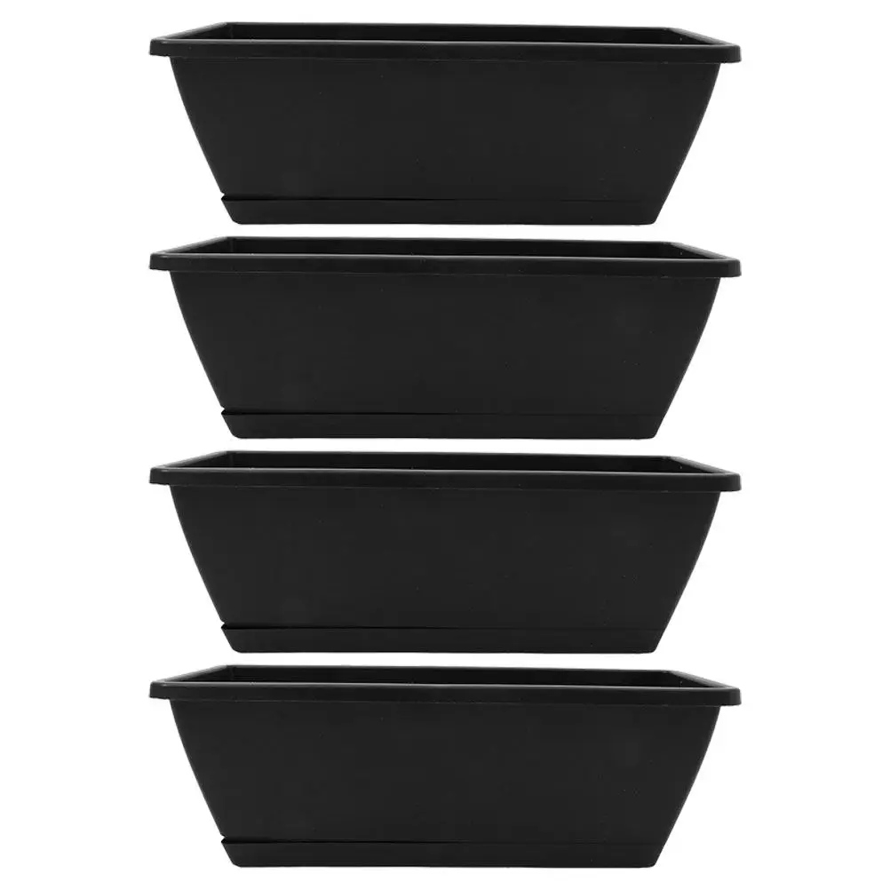 4Pcs Windowsill Planter Box Vegetable Flower Pot Rectangular Plant Container Garden Supply Herb Planter Indoor Outdoor Plant
4Pcs Windowsill Planter Box Vegetable Flower Pot Rectangular Plant Container Garden Supply Herb Planter Indoor Outdoor Plant
