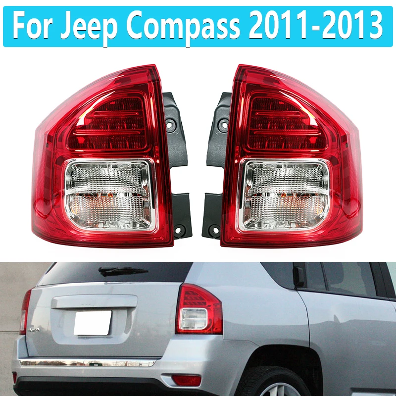 For Jeep Compass 2011 2012 2013 LED Tail light Rear Bumper Light Tail Stop Brake Lamp Turn Signal Warning 5182543AC 5182542AC
For Jeep Compass 2011 2012 2013 LED Tail light Rear Bumper Light Tail Stop Brake Lamp Turn Signal Warning 5182543AC 5182542AC