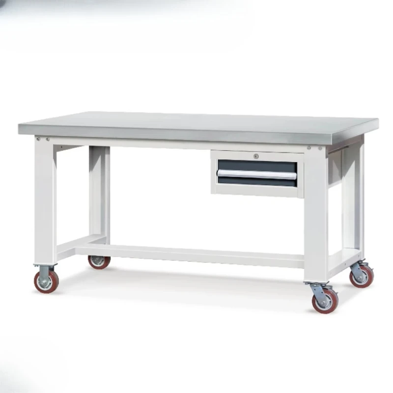 Easy-to-clean stainless steel face mobile 1 drawer 2.0mm cold-rolled steel plate rolling table with casters
Easy-to-clean stainless steel face mobile 1 drawer 2.0mm cold-rolled steel plate rolling table with casters