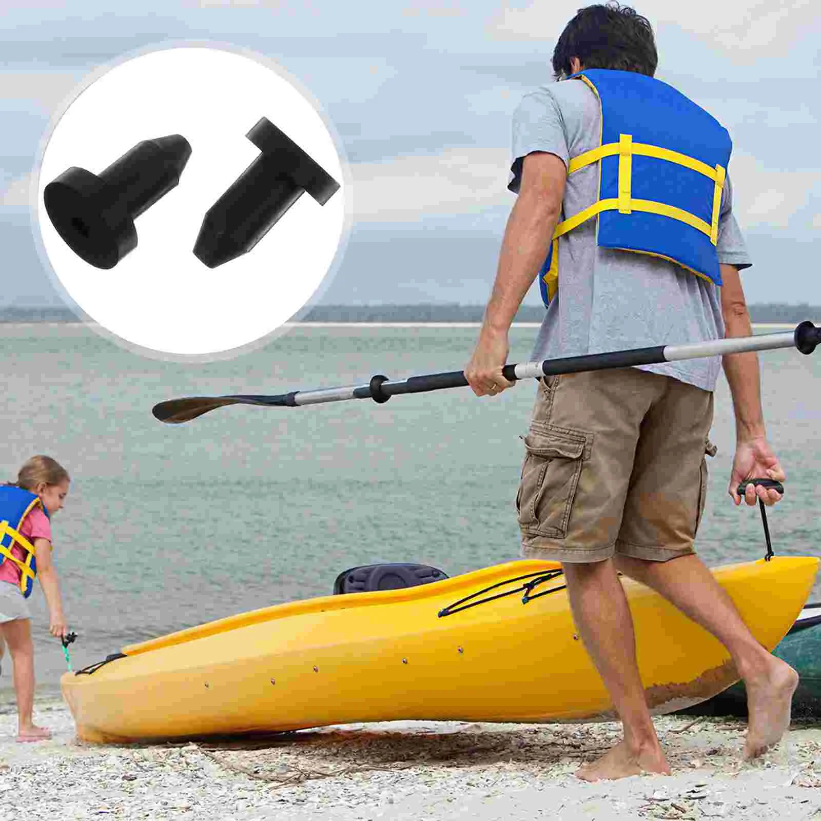 Scuppers for Boats Kayak Drain Plug Neoprene Push Plugs Water Proof Air Valve Rubber Kayaks
Scuppers for Boats Kayak Drain Plug Neoprene Push Plugs Water Proof Air Valve Rubber Kayaks