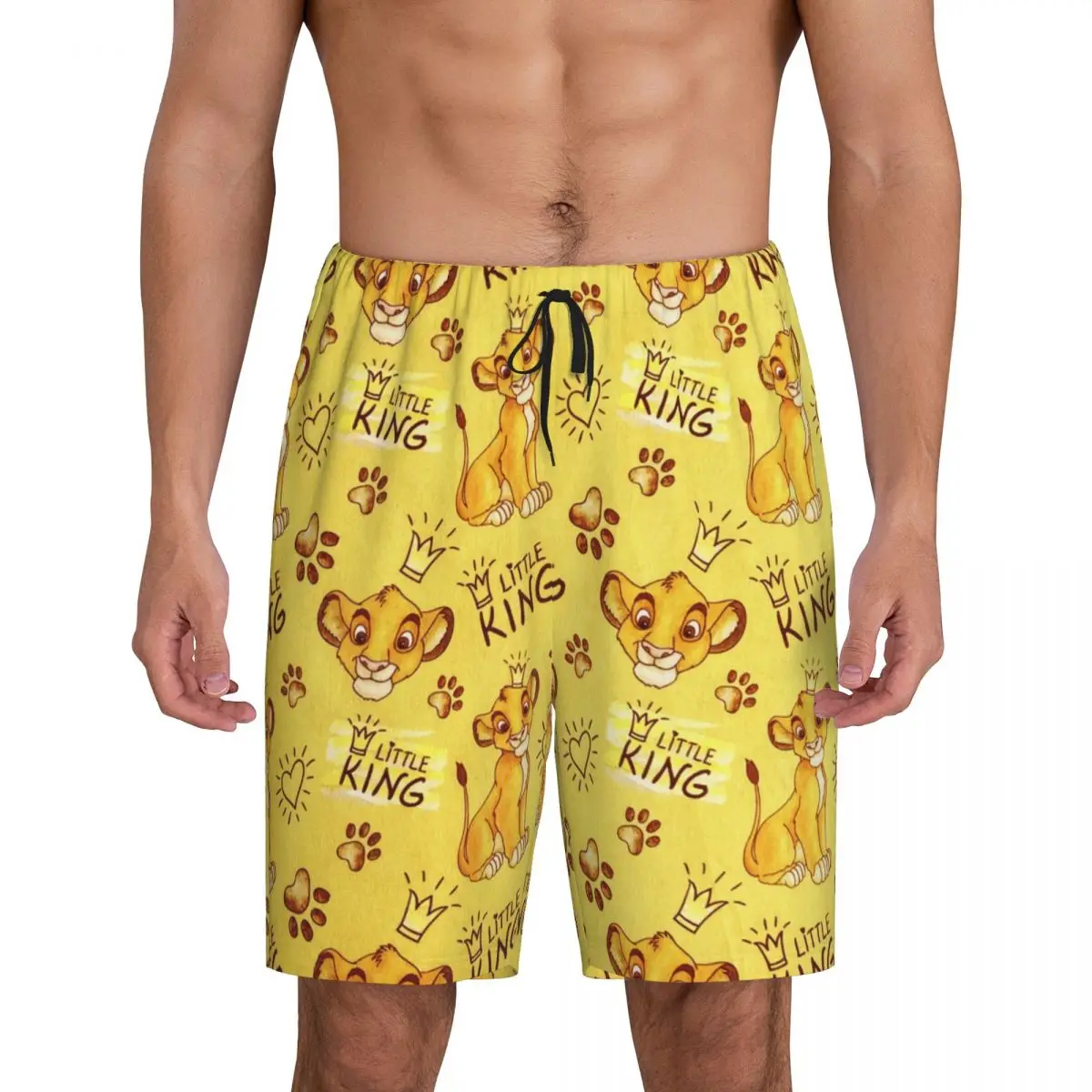 Men Animation Cartoon The Lion King Pajama Shorts Custom Print Sleep Pjs Sleepwear Bottoms with Pockets
Men Animation Cartoon The Lion King Pajama Shorts Custom Print Sleep Pjs Sleepwear Bottoms with Pockets