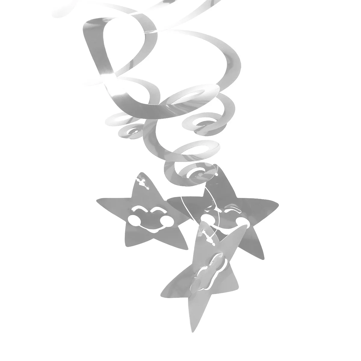 6Pcs Star Hanging Swirl Metallic Foil Spiral Decorations Party Wedding Birthday Christmas Engagement Hanging Ornaments
6Pcs Star Hanging Swirl Metallic Foil Spiral Decorations Party Wedding Birthday Christmas Engagement Hanging Ornaments