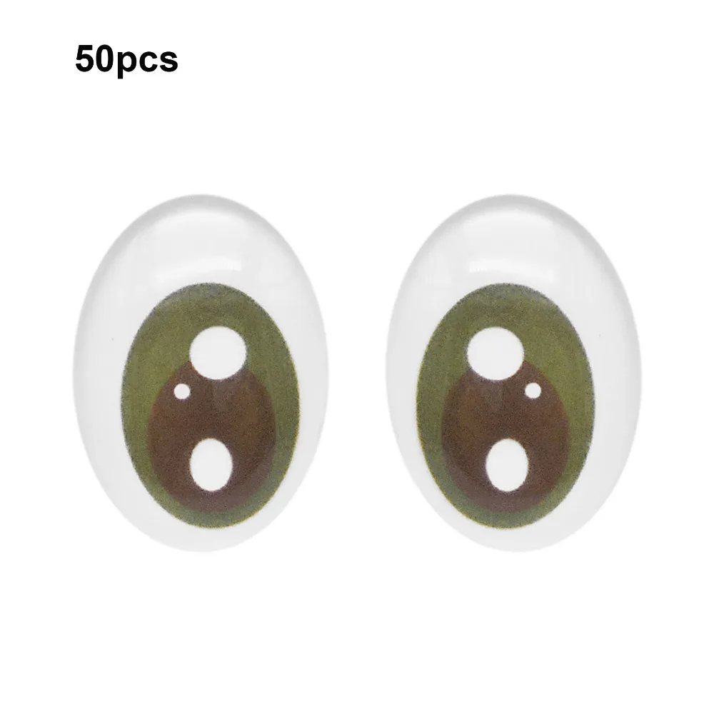 50pcs High Transparency Doll Eyes Accessories Crystal 14*10mm Simulation Doll Glass Eyeballs Multistyles
50pcs High Transparency Doll Eyes Accessories Crystal 14*10mm Simulation Doll Glass Eyeballs Multistyles