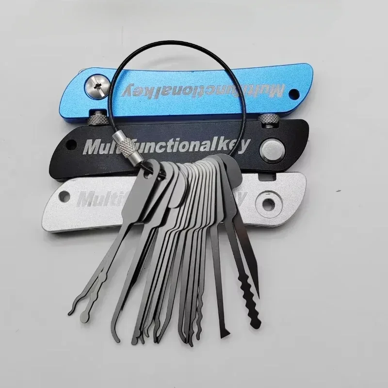 Ganzuas Lock Picking Tools Lock Pick Jackknife Keychain Kit Chaveiro Profissional Locksmith Bypass Tool Locksmith Tools Compact
Ganzuas Lock Picking Tools Lock Pick Jackknife Keychain Kit Chaveiro Profissional Locksmith Bypass Tool Locksmith Tools Compact