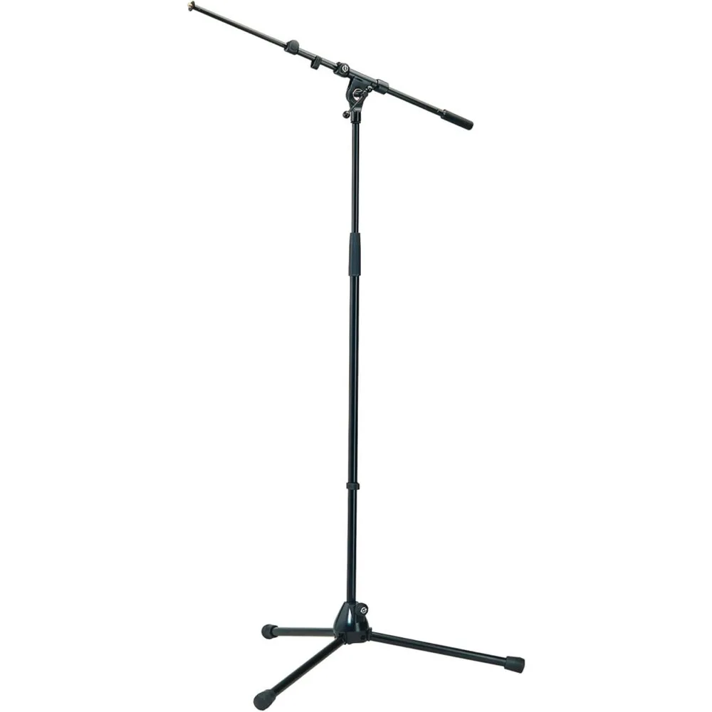 21090.500.55 Tripod Microphone Stand - Adjustable Telescoping 2-Piece Boom Arm - Professional Grade - Heavy Duty
21090.500.55 Tripod Microphone Stand - Adjustable Telescoping 2-Piece Boom Arm - Professional Grade - Heavy Duty