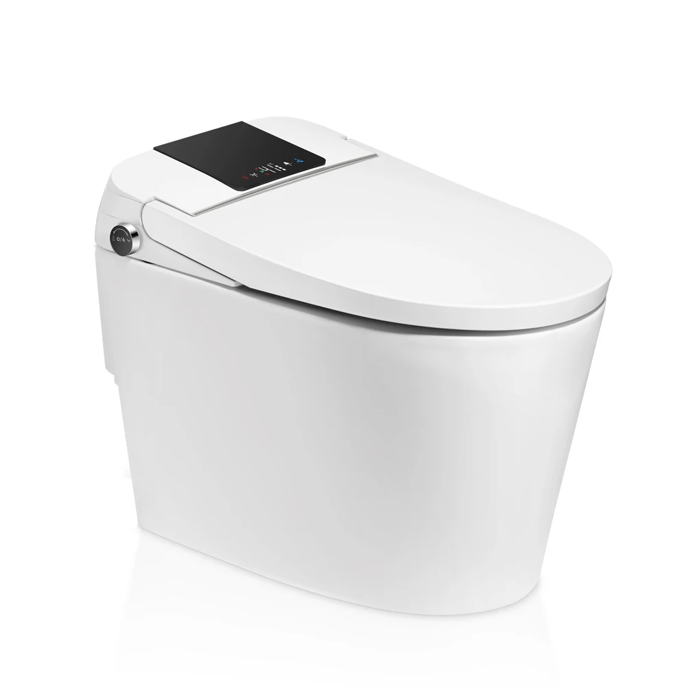 High Quality Ceramic Automatic Smart Toilet with Concealed Water tank
High Quality Ceramic Automatic Smart Toilet with Concealed Water tank