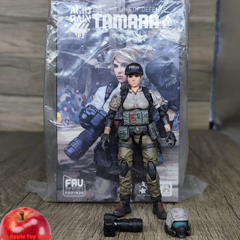 Acid Rain War 1/18 Scale Male Soldier FAV-A29 Tamara War Reporter Suit FAV-A15 Corsac Trooper Set 3.75-Inch Action Figure
Acid Rain War 1/18 Scale Male Soldier FAV-A29 Tamara War Reporter Suit FAV-A15 Corsac Trooper Set 3.75-Inch Action Figure