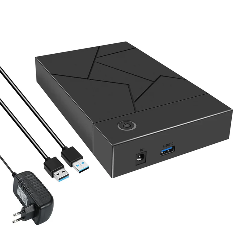 Корпус для жесткого диска 3,5 дюйма, USB 3,0 к SATA, внешний твердотельный накопитель, блок для жесткого диска, штепсельная вилка европейского стандарта
Корпус для жесткого диска 3,5 дюйма, USB 3,0 к SATA, внешний твердотельный накопитель, блок для жесткого диска, штепсельная вилка европейского стандарта