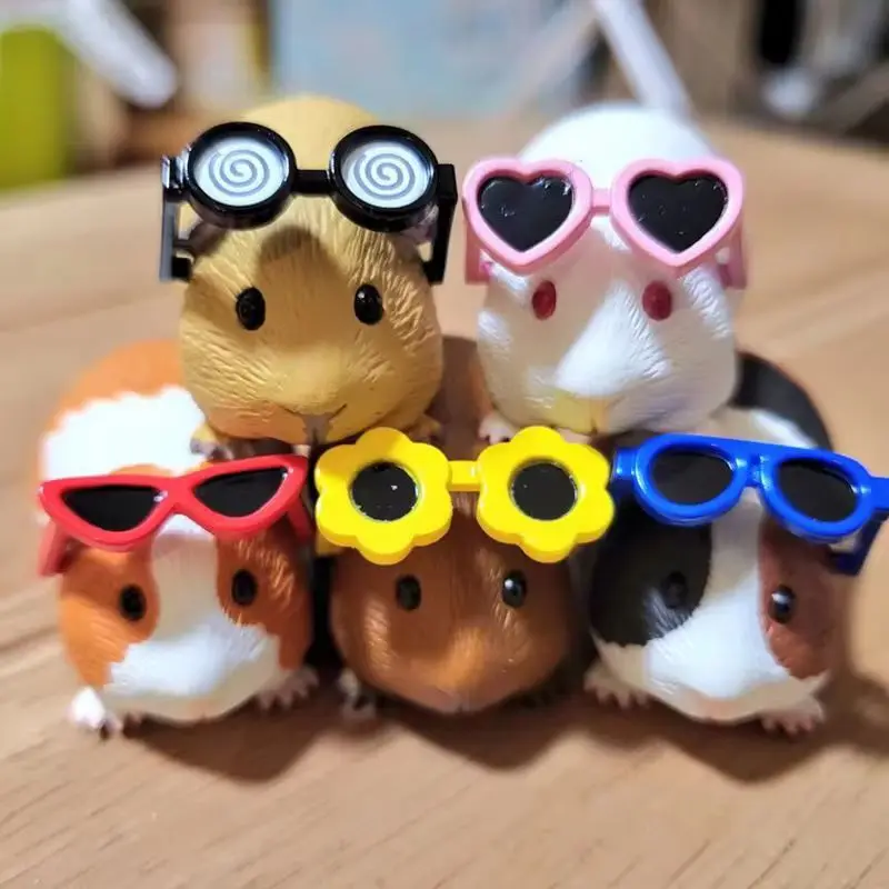 Guinea Pig With Sunglasses Blind Box Cute Mini Anime Action Figure Model Toys Kawai Desktop Decoration Surprise Birthday Gift
Guinea Pig With Sunglasses Blind Box Cute Mini Anime Action Figure Model Toys Kawai Desktop Decoration Surprise Birthday Gift