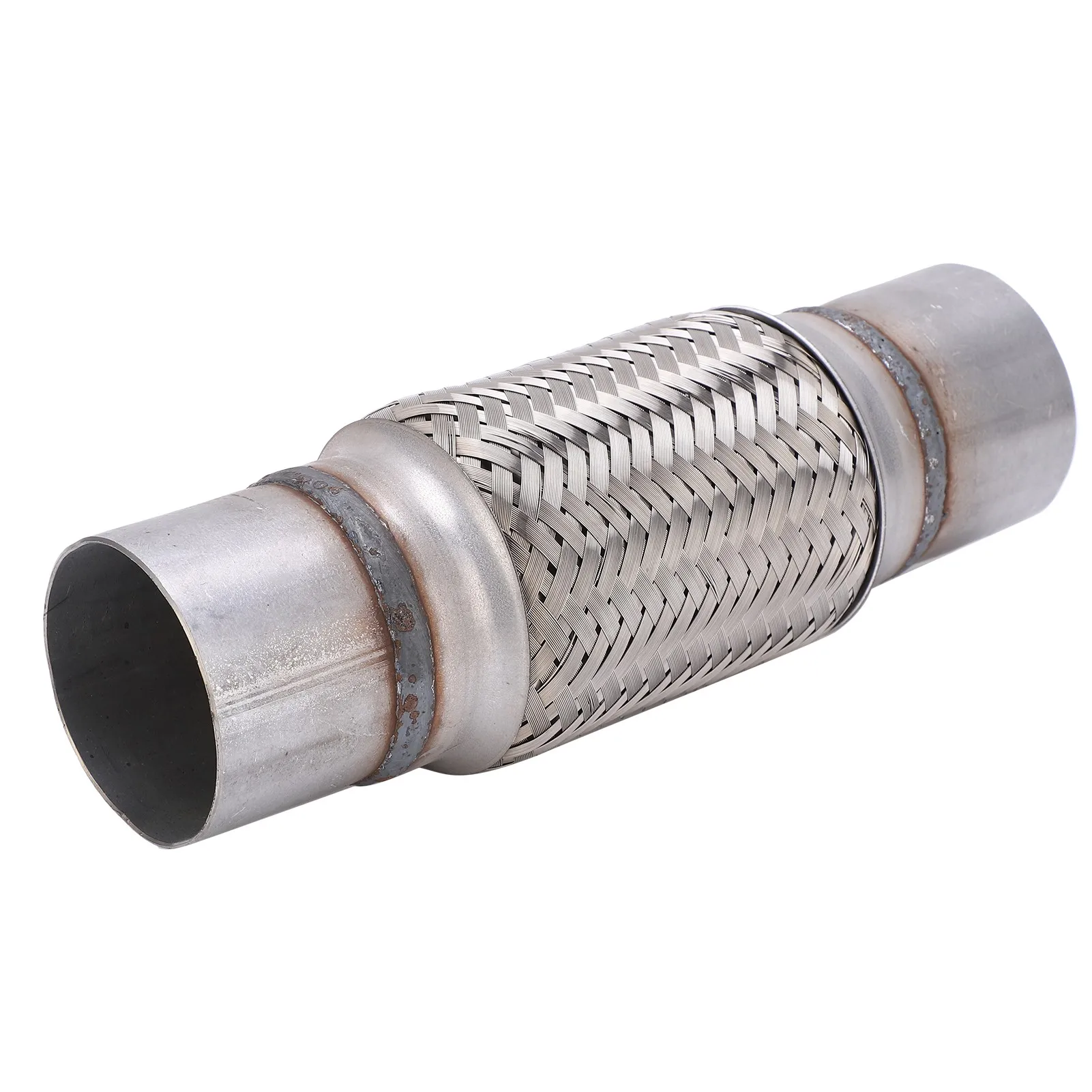 2.5x10in Exhaust Flex Pipe Stainless Steel Corrugated Flexible Joint Tube for Car Trucks
2.5x10in Exhaust Flex Pipe Stainless Steel Corrugated Flexible Joint Tube for Car Trucks