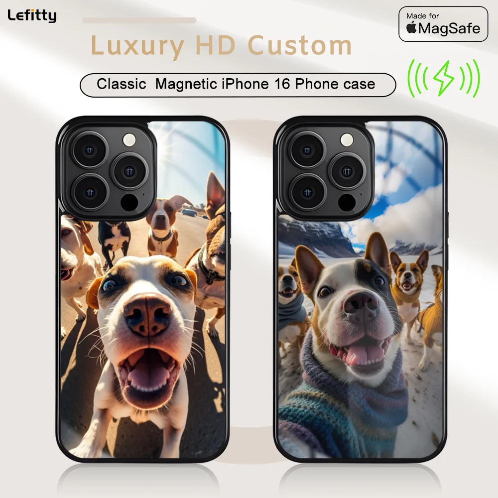Funny Dog Selfie Phone Case For iPhone 16 15 14 13 12 11 Pro Max Plus Mini Magnetic Magsafe Wireless Charging Cover
Funny Dog Selfie Phone Case For iPhone 16 15 14 13 12 11 Pro Max Plus Mini Magnetic Magsafe Wireless Charging Cover