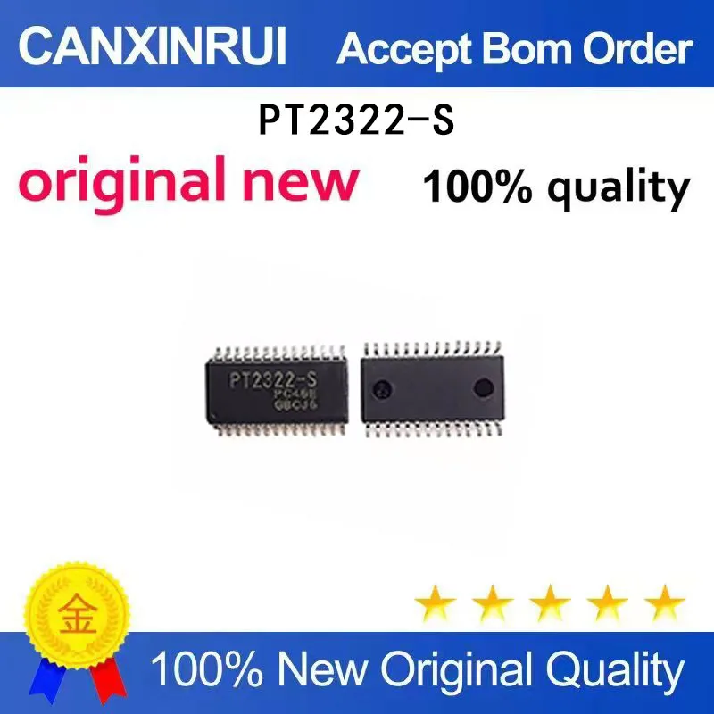 (5-100 Pieces) Brand new original PT2322-S SOP spot chip IC
(5-100 Pieces) Brand new original PT2322-S SOP spot chip IC