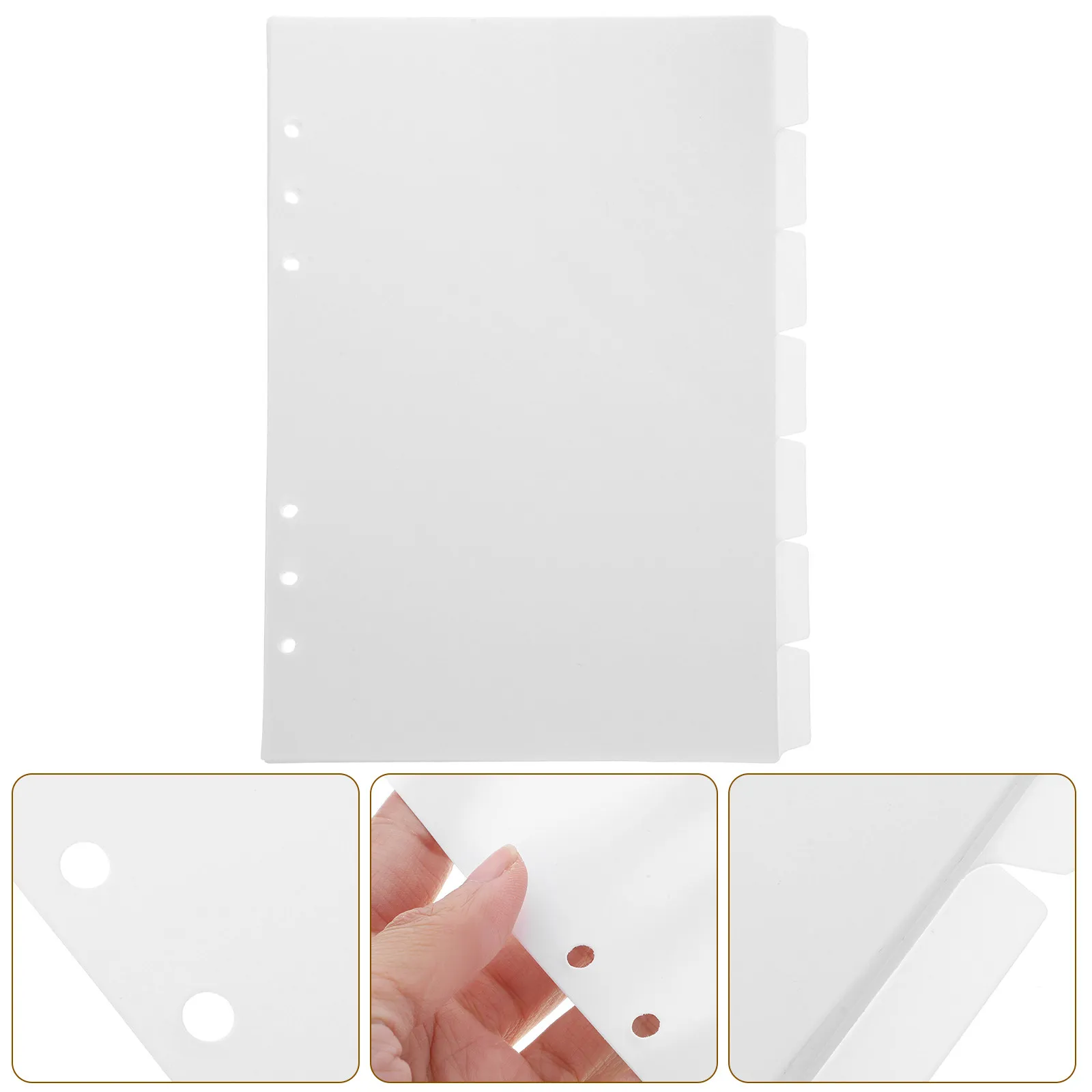 PP Plastic Binder Dividers for Notebooks Journals Reports Presentations Diaries Hardcover Books Index Tabs Page Markers
PP Plastic Binder Dividers for Notebooks Journals Reports Presentations Diaries Hardcover Books Index Tabs Page Markers
