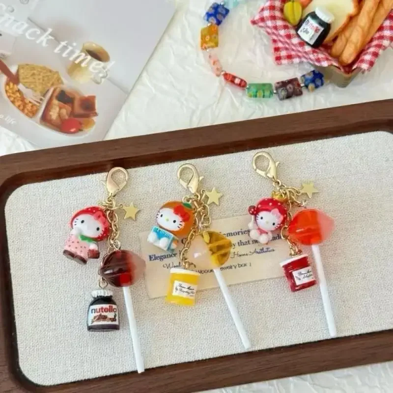 Sanrio Hello Kitty клубничный вкус леденец брелок кулон милый аксессуар на молнии чехол для наушников портмоне украшение подарок
Sanrio Hello Kitty клубничный вкус леденец брелок кулон милый аксессуар на молнии чехол для наушников портмоне украшение подарок