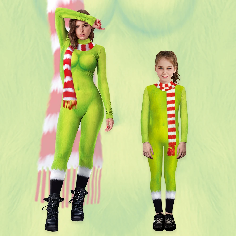 Green Jumpsuit for Adult Children Anime Cosplay Costume Matching Outfit Carnival Party Stage Performance Clothing Christmas Gift
Green Jumpsuit for Adult Children Anime Cosplay Costume Matching Outfit Carnival Party Stage Performance Clothing Christmas Gift