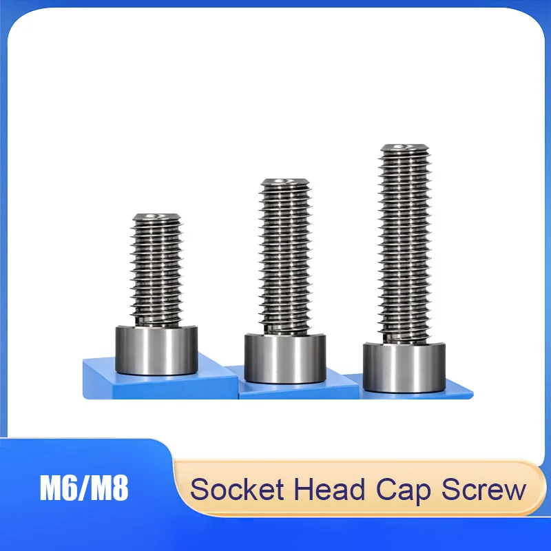 TC4 Titanium Alloy Hex Socket Cap Screw Cup Head Bolt for Motorcycle & Car Modification
TC4 Titanium Alloy Hex Socket Cap Screw Cup Head Bolt for Motorcycle & Car Modification