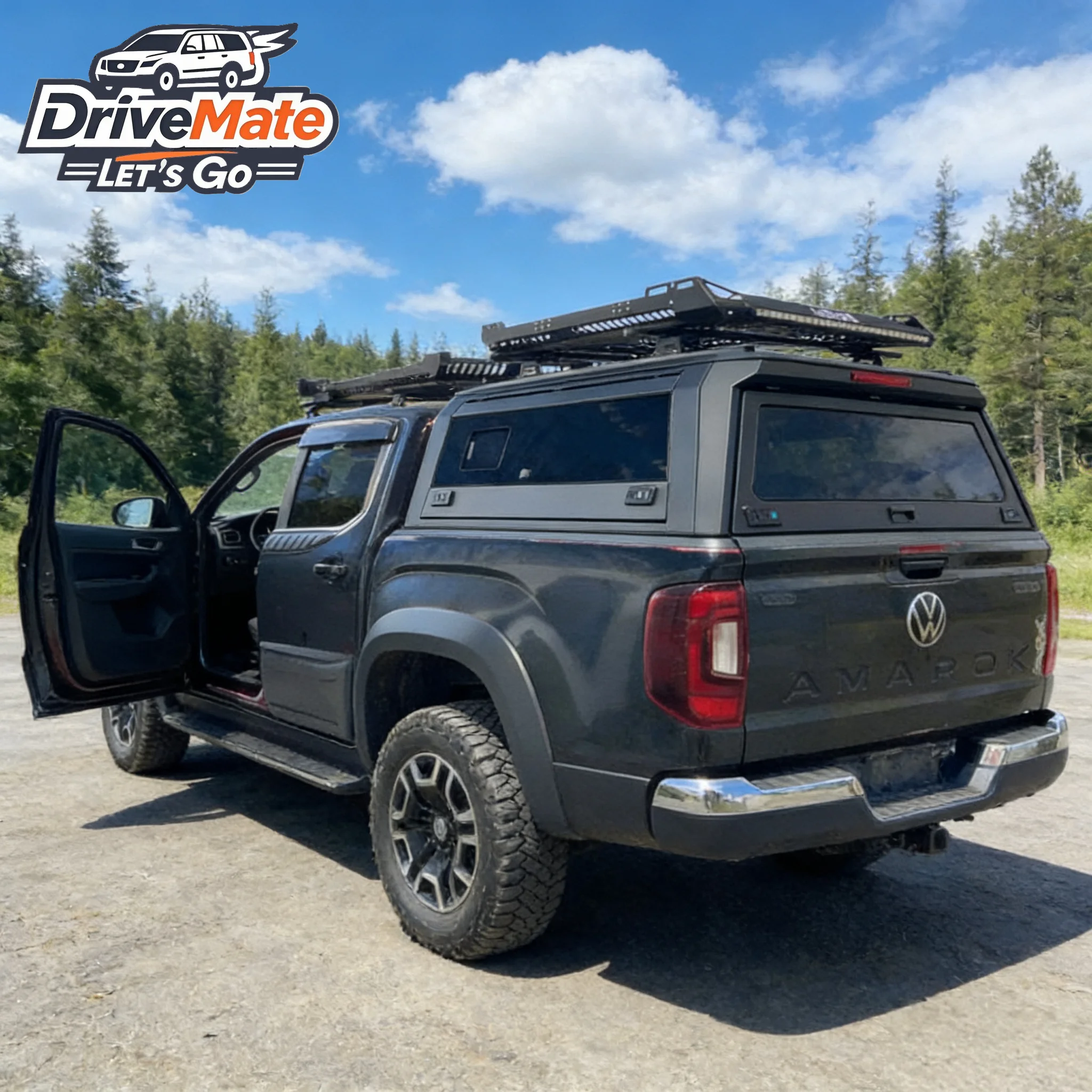 For VW Amarok 2010+ Aluminum Canopy with Lock - Controlled, Safe, Sliding Glass and Three - Door Design
For VW Amarok 2010+ Aluminum Canopy with Lock - Controlled, Safe, Sliding Glass and Three - Door Design