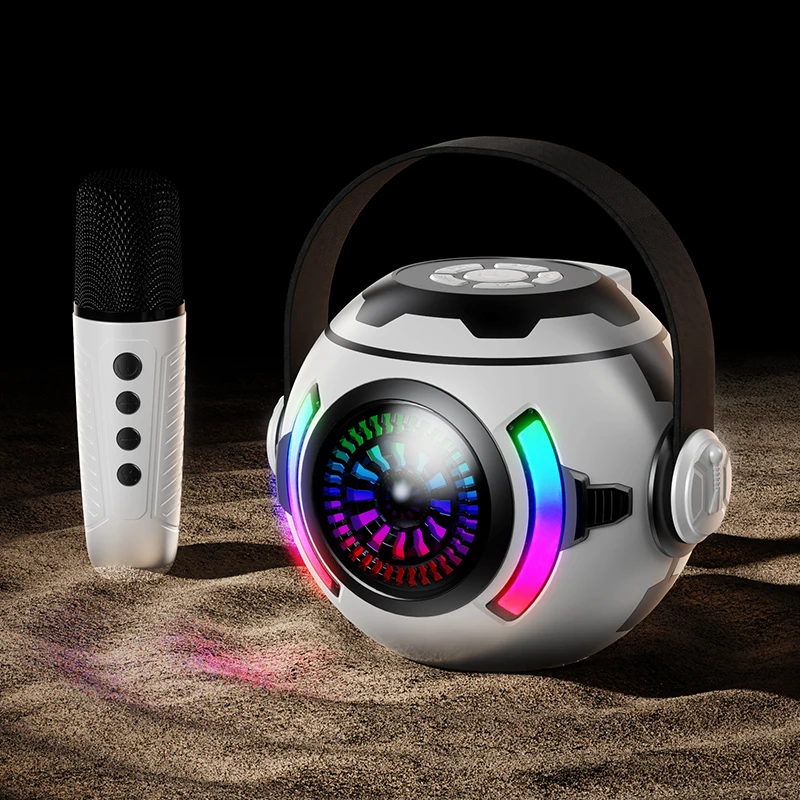 V33 Karaoke Machine Portable Bluetooth 5.3 PA Speaker System with 1-2 Wireless Microphones Home Family Singing Children's Gifts
V33 Karaoke Machine Portable Bluetooth 5.3 PA Speaker System with 1-2 Wireless Microphones Home Family Singing Children's Gifts