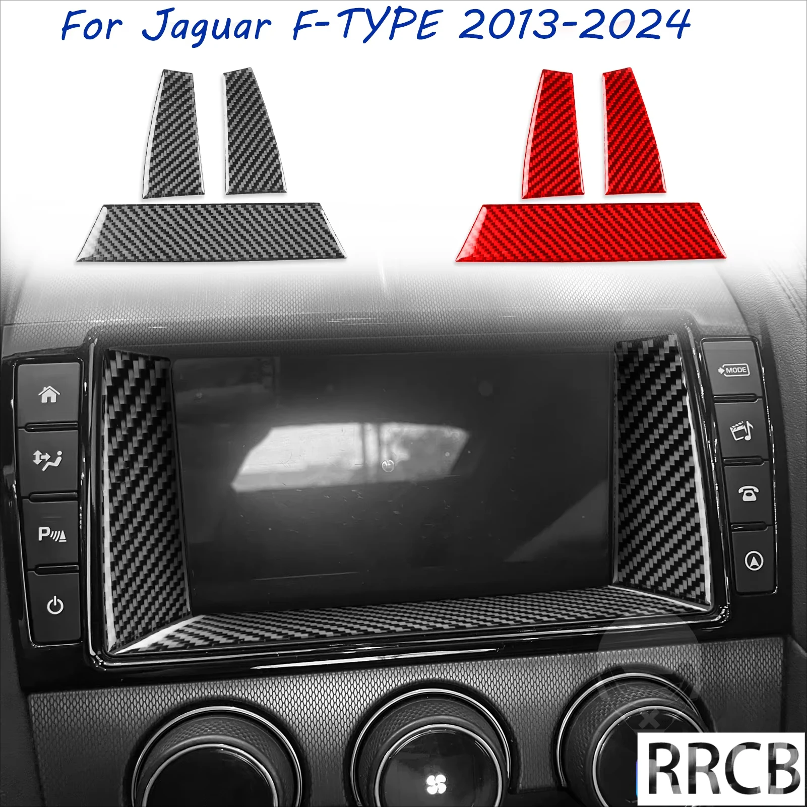 For Jaguar F-TYPE 2013-2024 Carbon Fiber Central Control Navigation Car Accessories Interior Cover Tuning Decorative Stickers
For Jaguar F-TYPE 2013-2024 Carbon Fiber Central Control Navigation Car Accessories Interior Cover Tuning Decorative Stickers