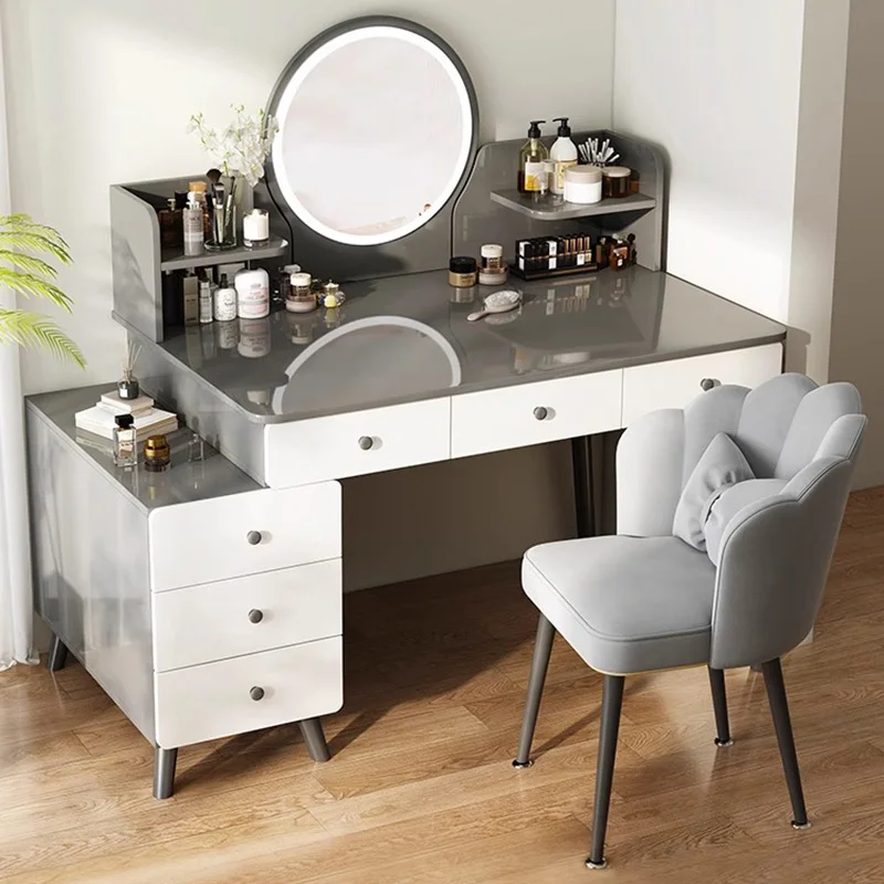 Led Light Dressing Table Mirror Bedroom Organizer Salon Dressing Table Holder Jewelry Tavolo Da Trucco Furniture Accessories
Led Light Dressing Table Mirror Bedroom Organizer Salon Dressing Table Holder Jewelry Tavolo Da Trucco Furniture Accessories