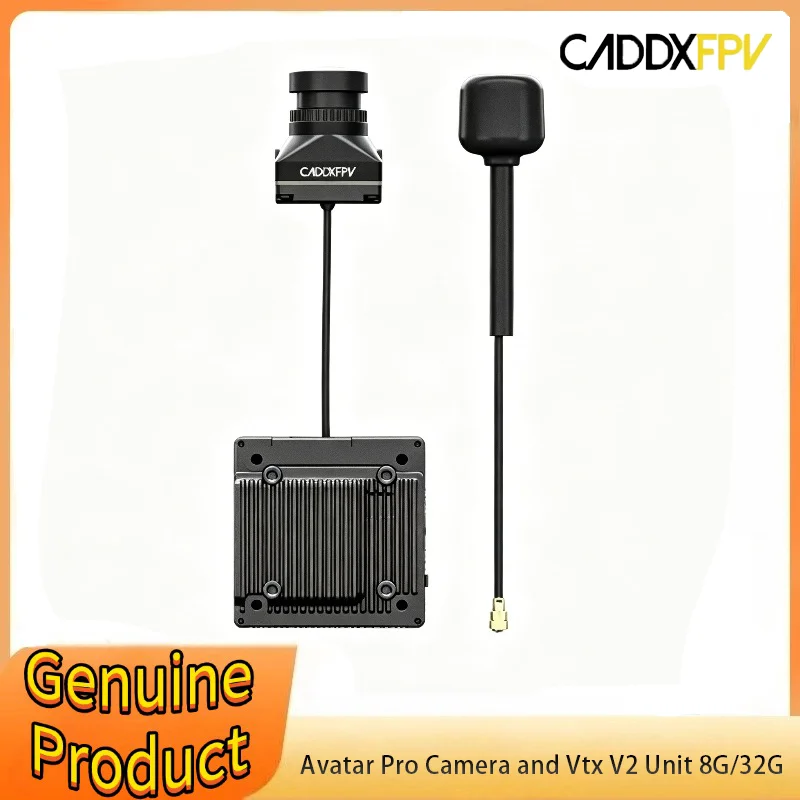 Caddx Walksnail Avatar HD Pro Kit 32G with Gyroflow Single Antenna Version for FPV Freestyle Drones DIY Parts
Caddx Walksnail Avatar HD Pro Kit 32G with Gyroflow Single Antenna Version for FPV Freestyle Drones DIY Parts