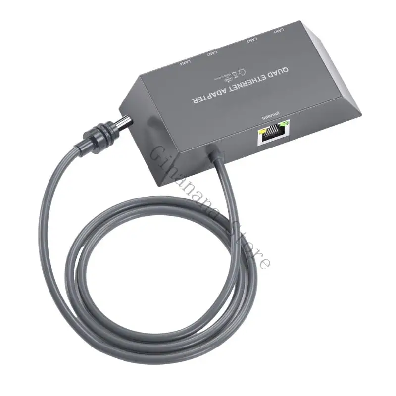 Q81F Multiple Device Corded Adapter 4x Gigabit Port Easy Setups For Gen3/ Mini Stable Internet Streaming And Gaming
Q81F Multiple Device Corded Adapter 4x Gigabit Port Easy Setups For Gen3/ Mini Stable Internet Streaming And Gaming