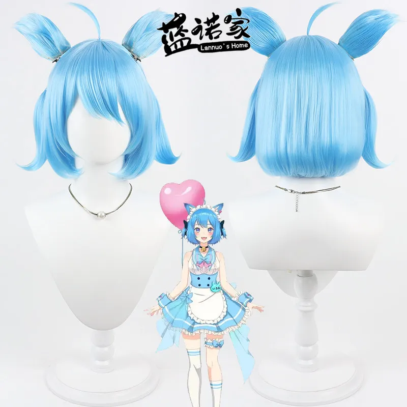 Virtual YouTube Vtuber Souya Ichika Cosplay Wig Halloween Carnival Party Props Synthetic Hair Heat Resistant Fiber + Wig Cap
Virtual YouTube Vtuber Souya Ichika Cosplay Wig Halloween Carnival Party Props Synthetic Hair Heat Resistant Fiber + Wig Cap