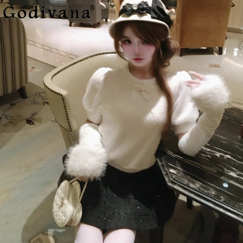 Autumn Winter Sweet Fluffy Lolita Dress for Women Original New Short Sleeve Dress Female Japanese Style Cute Lolita Dress
Autumn Winter Sweet Fluffy Lolita Dress for Women Original New Short Sleeve Dress Female Japanese Style Cute Lolita Dress