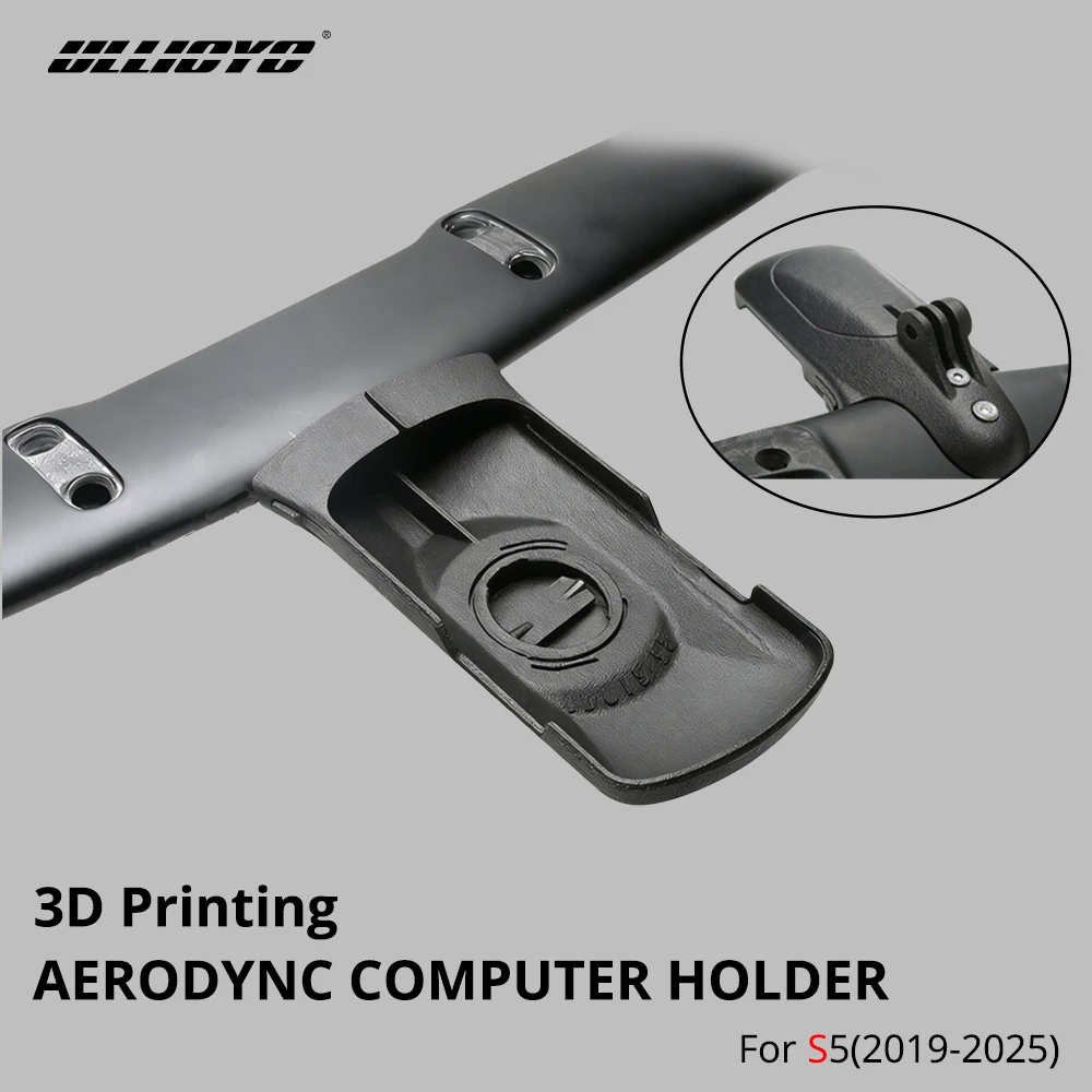 ULLICYC For 2019~2025 S5 HB14 Cockpit Integration Aerodync Computer Mount,3D Printed Speedometer Bracket For Garmin Wahoo
ULLICYC For 2019~2025 S5 HB14 Cockpit Integration Aerodync Computer Mount,3D Printed Speedometer Bracket For Garmin Wahoo