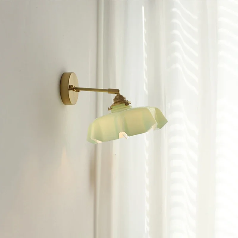 Nordic Adjustable Wall Sconce Lamp with Glass Shade for Home Art Decor Japanese Classic Led Hanging Wall Lights Bedside
Nordic Adjustable Wall Sconce Lamp with Glass Shade for Home Art Decor Japanese Classic Led Hanging Wall Lights Bedside