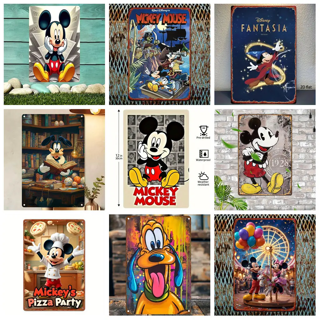 Miniso Mickey Image Funny Metal Signs wall decor Tin Signs Captain Metal Poster Decor for Bar Pub Club Wall Decoration
Miniso Mickey Image Funny Metal Signs wall decor Tin Signs Captain Metal Poster Decor for Bar Pub Club Wall Decoration