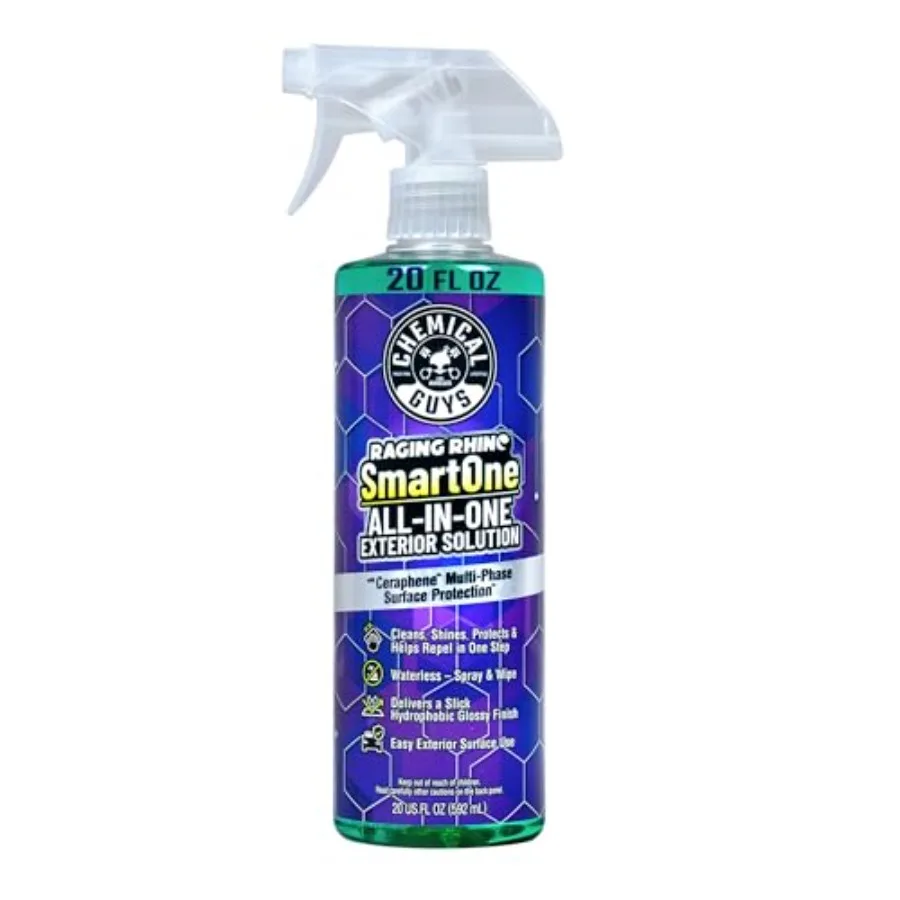 Raging Rhino Waterless Car Wash And Quick Detailer Spray, No Rinse Exterior Cleaner For Paint, Glass, Wheels, Plastic, And Chro
Raging Rhino Waterless Car Wash And Quick Detailer Spray, No Rinse Exterior Cleaner For Paint, Glass, Wheels, Plastic, And Chro