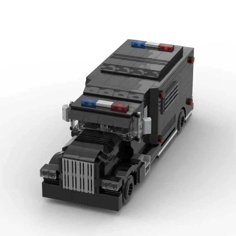 661pcs MOC Police SWAT Truck City Champions supercar Building Blocks Christmas Gift Advanced DIY Creative
661pcs MOC Police SWAT Truck City Champions supercar Building Blocks Christmas Gift Advanced DIY Creative