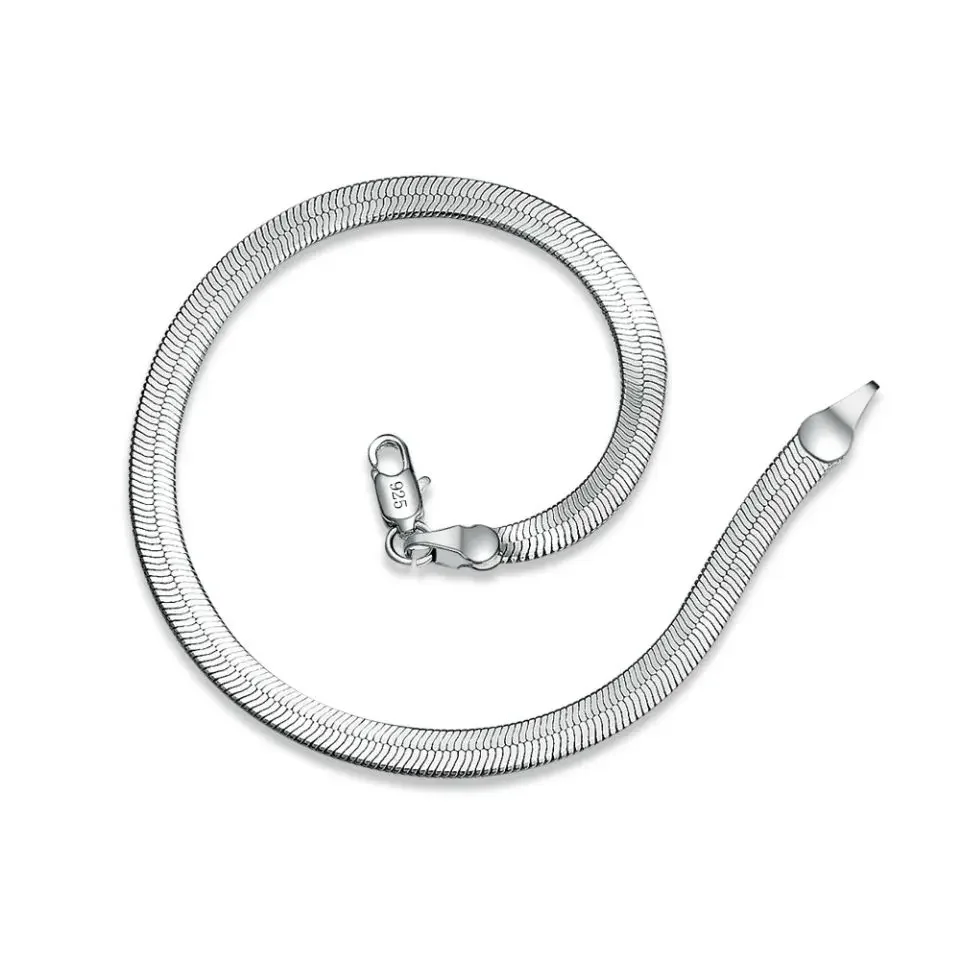 925 Sterling Silver 4MM Chain Bracelet for Women Men Blade Fashion Wedding Fine Jewelry Christmas Gift 8inches
925 Sterling Silver 4MM Chain Bracelet for Women Men Blade Fashion Wedding Fine Jewelry Christmas Gift 8inches
