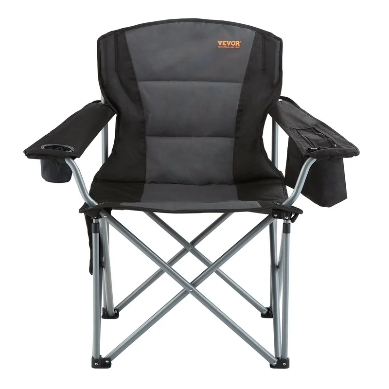 Portable Heavy Duty Folding Chair for Adults with Lumbar Support, Armrests, Side Pockets, Cup Holder, Cooler Bag – Black – Ideal for Beach, Lawn, Picnic, Fishing, Backpacking
Portable Heavy Duty Folding Chair for Adults with Lumbar Support, Armrests, Side Pockets, Cup Holder, Cooler Bag – Black – Ideal for Beach, Lawn, Picnic, Fishing, Backpacking
