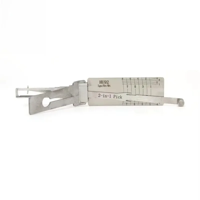 LOCKSMITH TOOL HU92 (Single Lifter) 2-in-1 Decoder and Pick for MINI
LOCKSMITH TOOL HU92 (Single Lifter) 2-in-1 Decoder and Pick for MINI