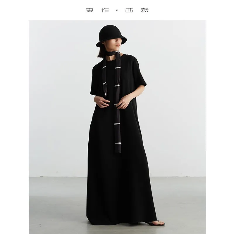 Triacetate Fabric ~ Women's H-Shaped Loose Dress Casual Pullover Maxi Skirt 2025 Summer New Style
Triacetate Fabric ~ Women's H-Shaped Loose Dress Casual Pullover Maxi Skirt 2025 Summer New Style