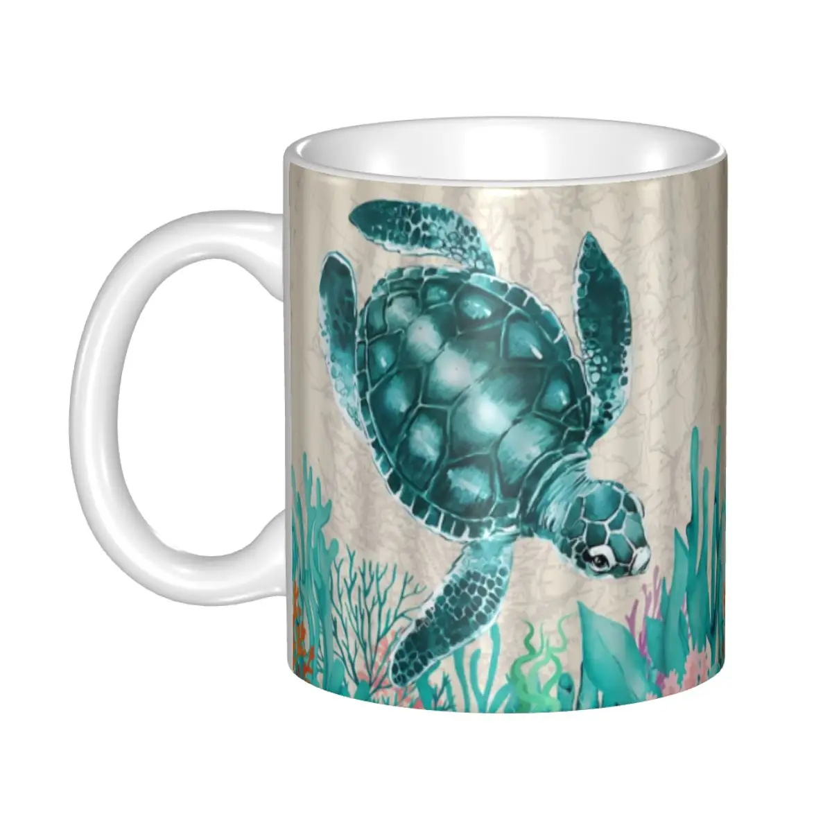 Изготовленная на заказ кофейная кружка с морской черепахой океана, сделай сам, керамические чашки для чая с молоком
Изготовленная на заказ кофейная кружка с морской черепахой океана, сделай сам, керамические чашки для чая с молоком